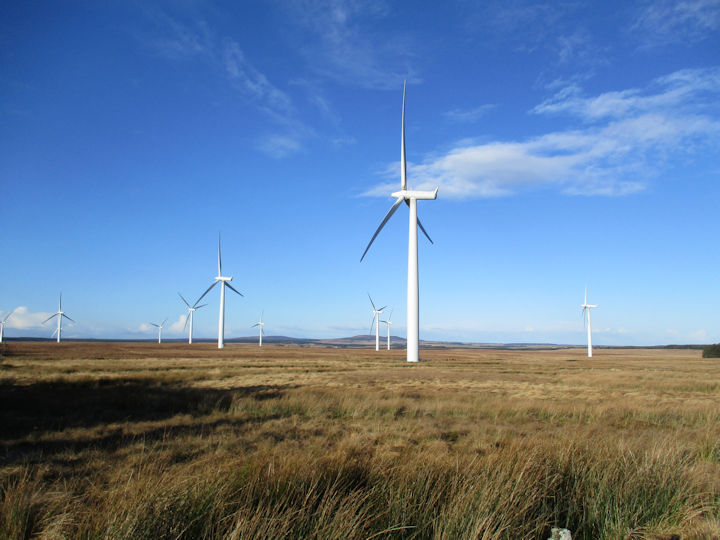 Banner image of windfarm